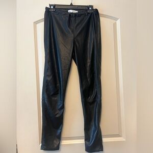 Jonathan Simkhai Leather Pants, Size M